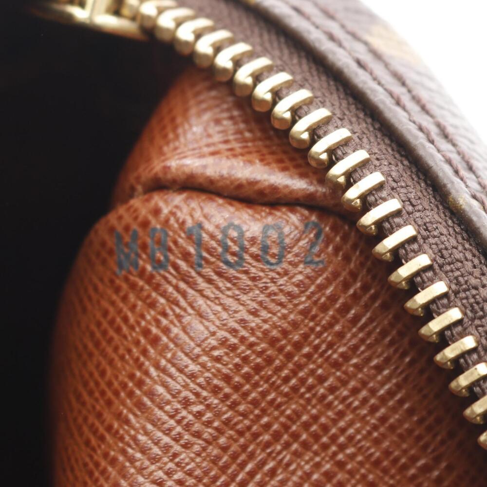 Louis Vuitton Leather Brown Monogram Bag Canvas Shoulder Trocadero - Picture 4 of 9